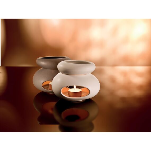 Tescoma Duftlampe FANCY HOME, Stones, Keramik, grau, 14.4 x 13 x 12 cm