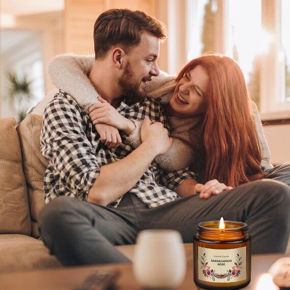 10 Stück Duftkerzen Geschenkset für Frauen, 10 Duft set Duftkerze im Glas,Sojawachs kerze geschenk 10 * 100g,250Std,Stressabbau Aromatherapie Set für Weihnachten Geburtstag Bad Spa Meditation