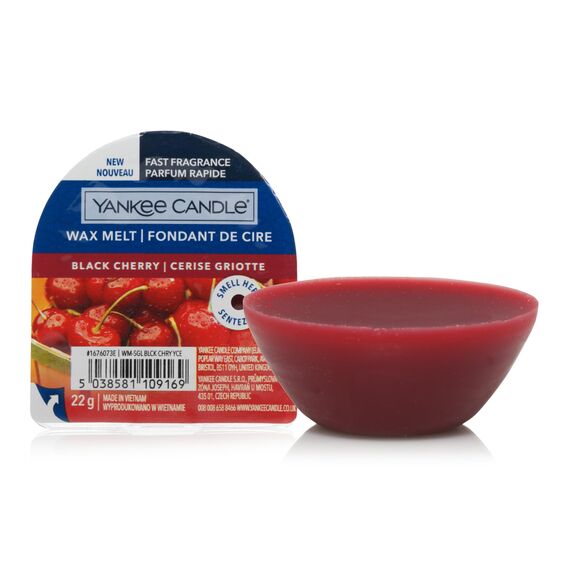 Yankee Candle Wax Melts | Black Cherry | bis zu 8 Stunden Duft | 1 Stück