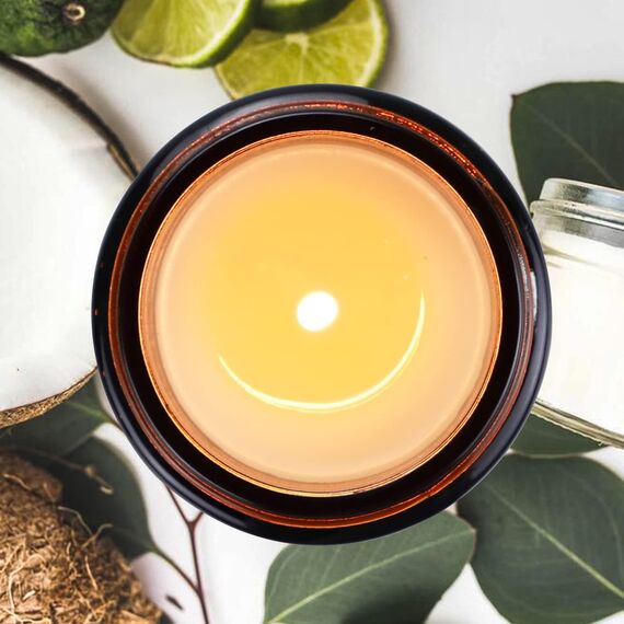 YMing 6Pcs Duftkerzen im Glas, Geburtstagsgeschenk für Frauen 600 g, Brenndauer 150 Std, Natürliches Sojawachs Duftkerze Set für Weihnachten, Bad Spa Meditation