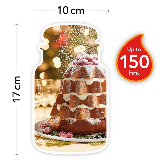 Yankee Candle Duftkerze | Große Spun Sugar Flurries Duftkerze im Glas | Snow Globe Wonderland Kollektion | Brenndauer: bis zu 150 Stunden