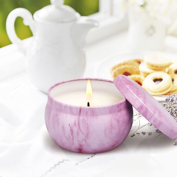 Yinuo Candle Duftkerzen Geschenkset für Frauen - Duftkerzen aus Sojawachs, Aromatherapie Kerzen für Muttertag, Weihnachten, Geburtstag, Valentinstag, Bad und Yoga (8 Stück)