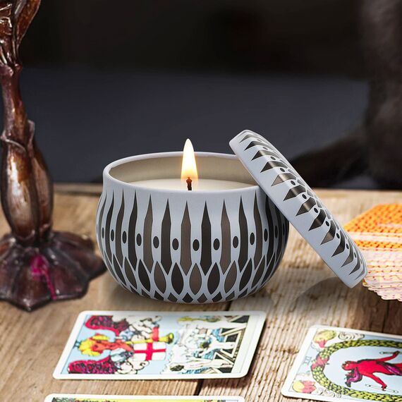 8 Stück Duftkerzen Geschenkset für Frauen, Duftkerze Set Aroma Kerzen, 2.5OZ Natürliches Sojawachs Aromatherapie Kerzen Geschenkset, für Weihnachten Mutter Bad Geburtstag Yoga Jahrestag Frau