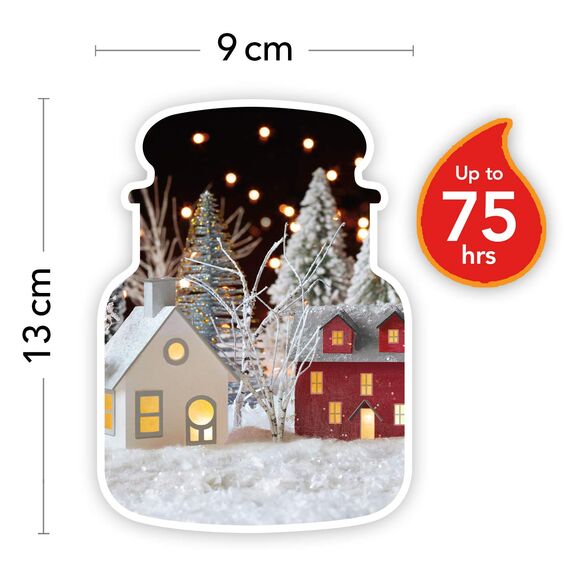Yankee Candle Duftkerze im Glas (mittelgroß) | Christmas Magic | Brenndauer bis zu 75 Stunden