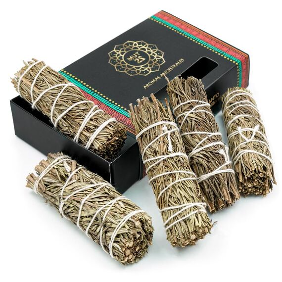 MUT22 5 Rosamarin 10 cm Premium Kalifornischer, 100% natürlich und reinigend, ideal für spirituelle und energetische Rituale