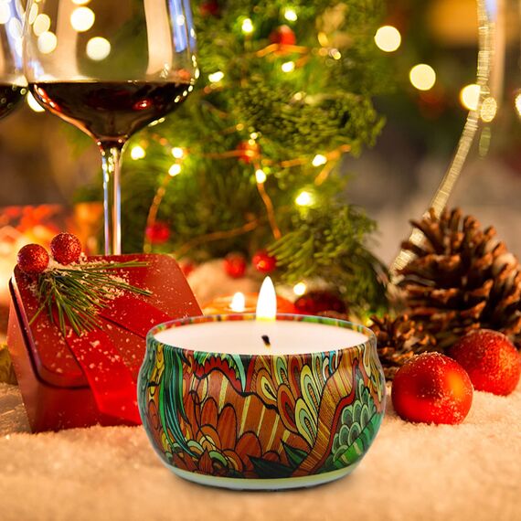 Duftkerzen Geschenk Set Für Frauen, Aromatherapie Kerzen Für Zuhause 12 Stück Sojawachs Glas Kerzen Muttertags Geburtstags Stressabbau Geschenke