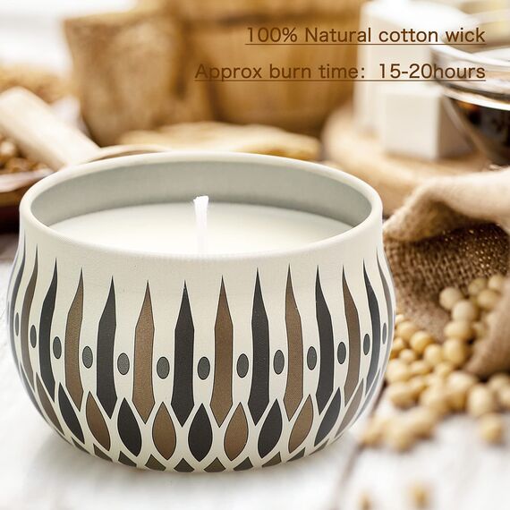 8 Stück Duftkerzen Geschenkset für Frauen, Duftkerze Set Aroma Kerzen, 2.5OZ Natürliches Sojawachs Aromatherapie Kerzen Geschenkset, für Weihnachten Mutter Bad Geburtstag Yoga Jahrestag Frau