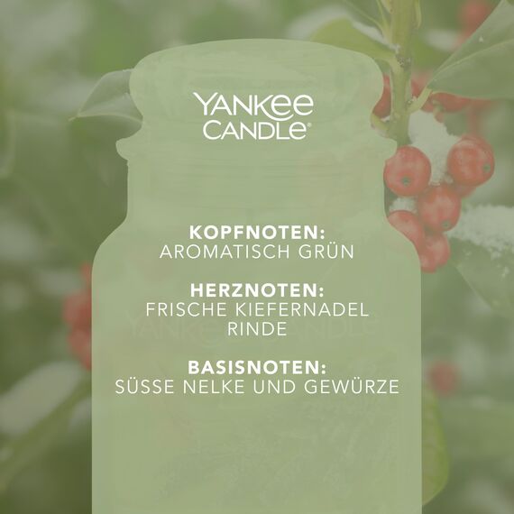 Yankee Candle Duftkerze im Glas (groß) | Mistletoe | Kerze mit langer Brenndauer bis zu 150 Stunden | Perfekte Weihnachtsgeschenke für Frauen
