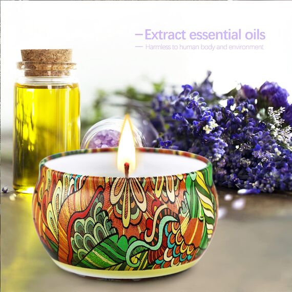 Duftkerzen Geschenk Set Für Frauen, Aromatherapie Kerzen Für Zuhause 12 Stück Sojawachs Glas Kerzen Muttertags Geburtstags Stressabbau Geschenke