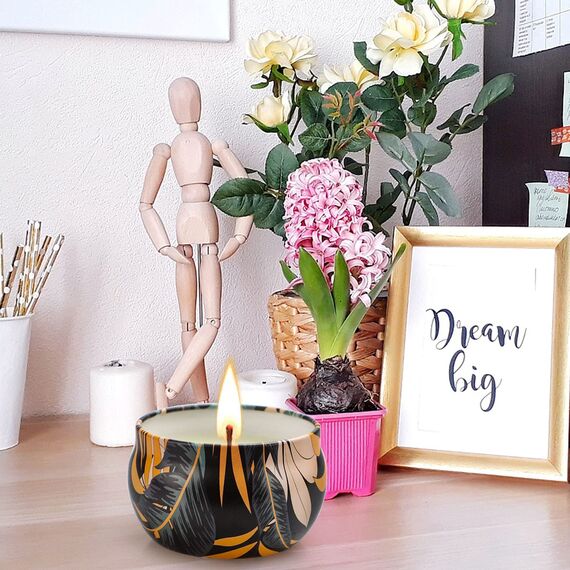 Yinuo Candle Aus 8 Stück Duftkerzen Geschenkset,8Pcs Kerzen Geschenkset Kerzen Geschenk Kerze Geschenke Für Frauen Duftkerzen Set