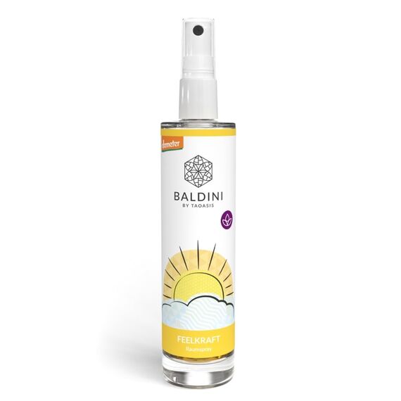 Baldini - Feelkraft BIO-Raumspray aus 100% naturreinen Rohstoffen, demeter, 50 ml
