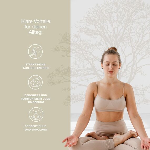 BESOULS Premium Räucherset Hausreinigung: 1 Weißer Salbei zum Räuchern 4-6 Palo Santo Räucherholz aus Peru 1 Selenit Geschenkarmband spirituelle Geschenke weißer Salbei räuchern White sage