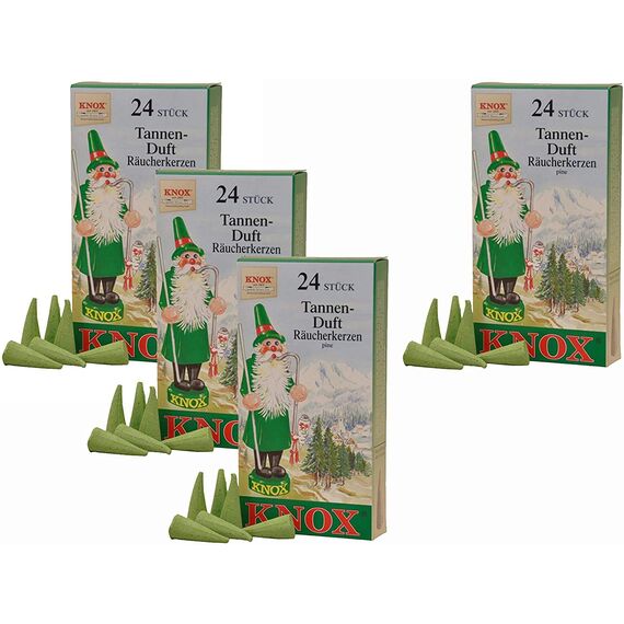 KNOX Räucherkerzen - Made in Germany (4er Pack (Tanne))