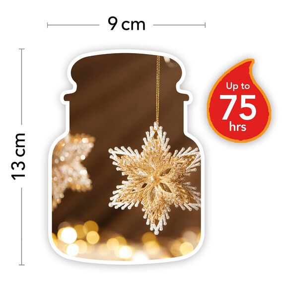 Yankee Candle Duftkerze im Glas (mittelgroß) | Glittering Star | Brenndauer bis zu 75 Stunden