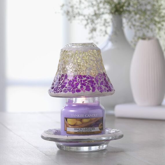Yankee Candle Duftkerze im Glas (klein) | Lemon Lavender | Brenndauer bis zu 30 Stunden