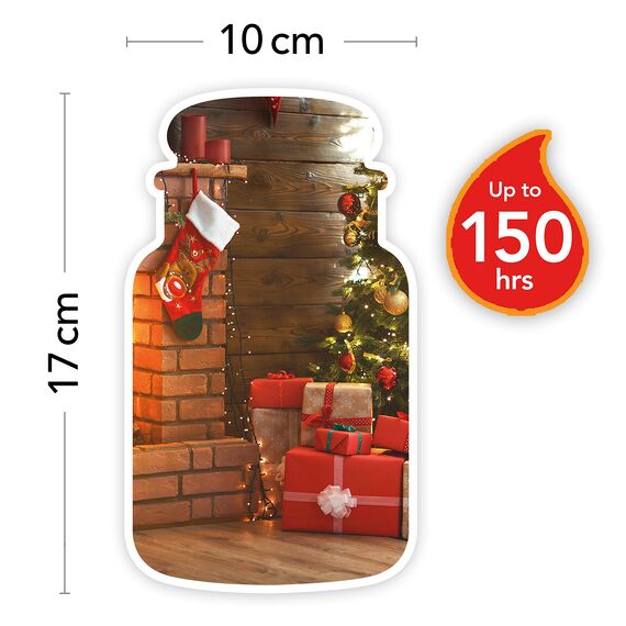 Yankee Candle Duftkerze im Glas (groß) | Holiday Hearth | Brenndauer bis zu 150 Stunden Mit Duft
