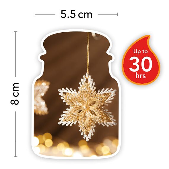 Yankee Candle Duftkerze im Glas (klein) | Glittering Star | Brenndauer bis zu 30 Stunden