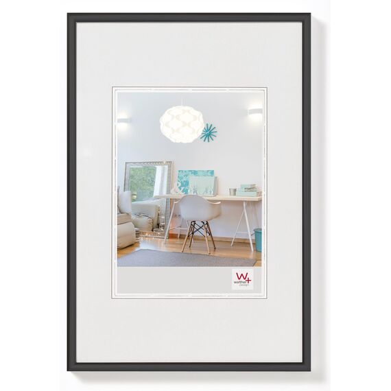 Walther KV040B New Lifestyle Kunststoffrahmen im Format 30 x 40 schwarz
