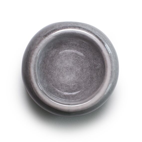 Kaloogo Sabai Scent Pure Duftlampe Keramik für ätherische Öle – minimalistisches Duftlicht – perfekte Wärmeabgabe – hochwertige Duftlampe Teelicht – für Duftwachs und Duftöl – Aromalampe (Aschgrau)