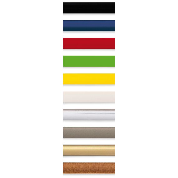 walther design Bilderrahmen grasgrün 15 x 20 cm New Lifestyle Kunststoffrahmen KV520K