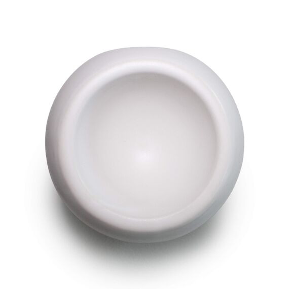 Kaloogo Sabai Scent Pure Duftlampe Keramik für ätherische Öle – minimalistisches Duftlicht – perfekte Wärmeabgabe – hochwertige Duftlampe Teelicht – für Duftwachs und Duftöl – Aromalampe (weiß matt)