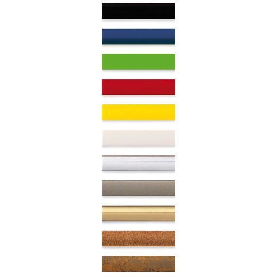 walther design Bilderrahmen silber 10 x 13 cm New Lifestyle Kunststoffrahmen KV113S