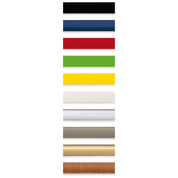 walther design Bilderrahmen silber 3x 10x15 cm Galerie mit Passepartout, New Lifestyle Kunststoffrahmen KV315S