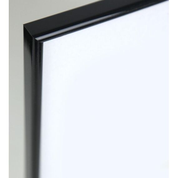 Bilderrahmen Kunststoff Lifestyle Foto Rahmen Collage Wanddeko Poster Photo Style: Farbe: Schwarz | Format: 40x40