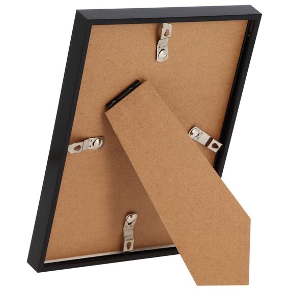 walther design Bilderrahmen stahl 29,7 x 42 cm (DIN A3) mit Kunstglas, New Lifestyle Kunststoffrahmen KVX342D