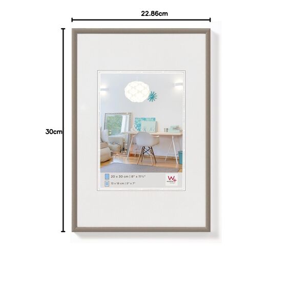 Walther KV070D New Lifestyle Kunststoffrahmen 50 x 70 stahl