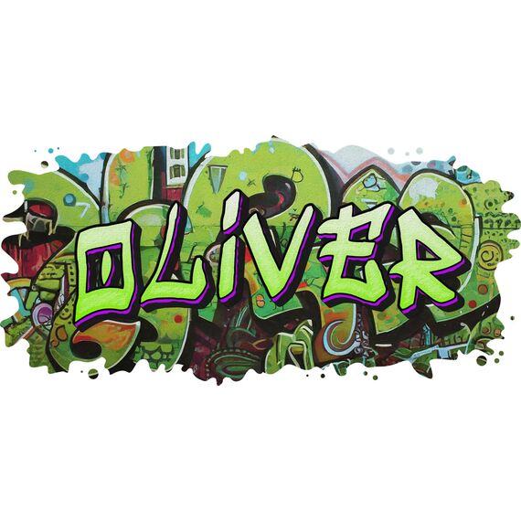 tjapalo® vz84 Graffiti Wandtattoo Graffiti Name Wandtattoo Kinderzimmer Name Bilder personalisiert Jugendzimmer Deko personalisiert Wanddeko Kinderzimmer F vz84