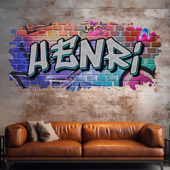 tjapalo® vz81 Graffiti Wandtattoo Graffiti Name Wandtattoo Kinderzimmer Name Bilder personalisiert Jugendzimmer Deko personalisiert Wanddeko Kinderzimmer c vz81