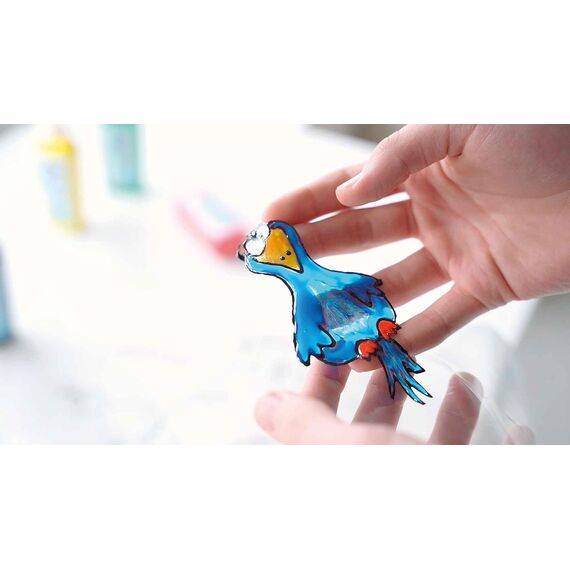 KREUL 42720 - Window Color hellgrün 80 ml, Fenstermalfarbe auf Wasserbasis, mit strukturierter Oberfläche, für Glas, Spiegel, Fliesen und andere glatte Flächen