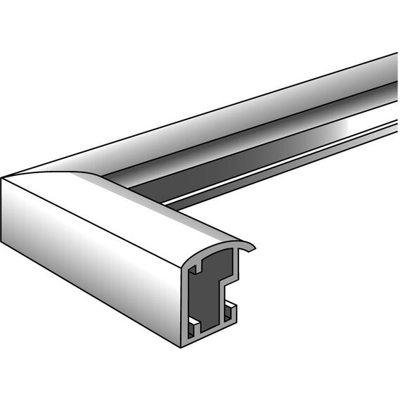Walther KP520F Trendstyle Kunststoffrahmen 15 x 20 dunkellila