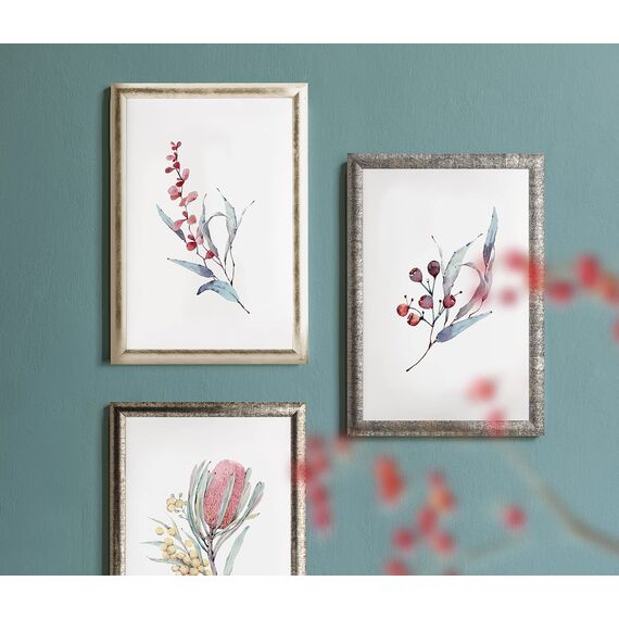 walther design Bilderrahmen anthrazit-schwarz 13 x 18 cm Trendstyle Kunststoffrahmen KP318T