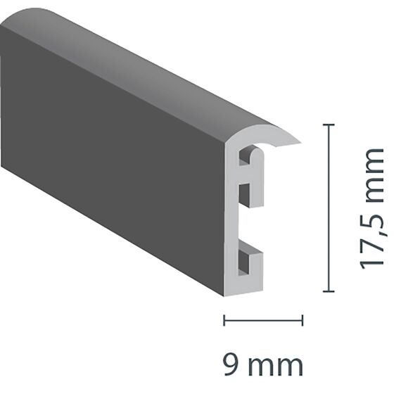 Wackadoo Bilderrahmen 30x40 Weiß Fotowand Fotorahmen aus leichtem Kunststoff mit Glas Picture frame Poster