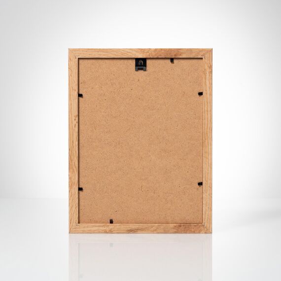 POSTER ART Wotan Eiche, 18x24 cm, California Bilderrahmen zum Aufhängen aus MDF und Acrylglas - Wand Bilderrahmen Moderner Fotorahmen