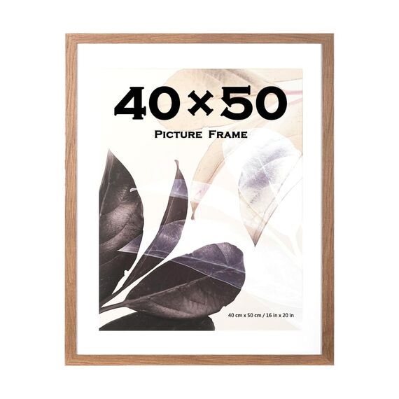 Scholar Tree 40x50 Bilderrahmen Braun mit Halterungen 40x50cm Rahmen Wandmontierbar