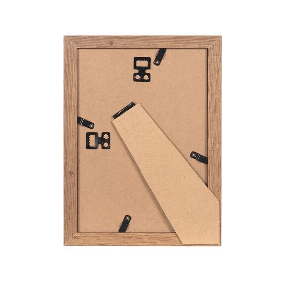 Scholartree Bilderrahmen A5 / 21 x 14.8 cm | Holzfarbe |rahmen mit Acrylglas| Posterrahmen | Fotorahmen | 3er Set