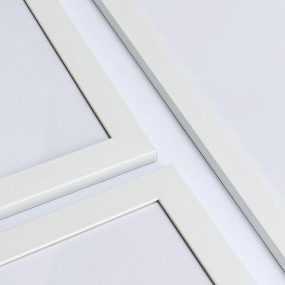 Giftgarden 12 Stück Weiße Bilderrahmen A4 Set - Rahmen din A4 für 21x29,7 cm Fotos und Bilder, Fotorahmen Collage für Kinderzeichnungen Kunstwerke Zertifikate Dokumente