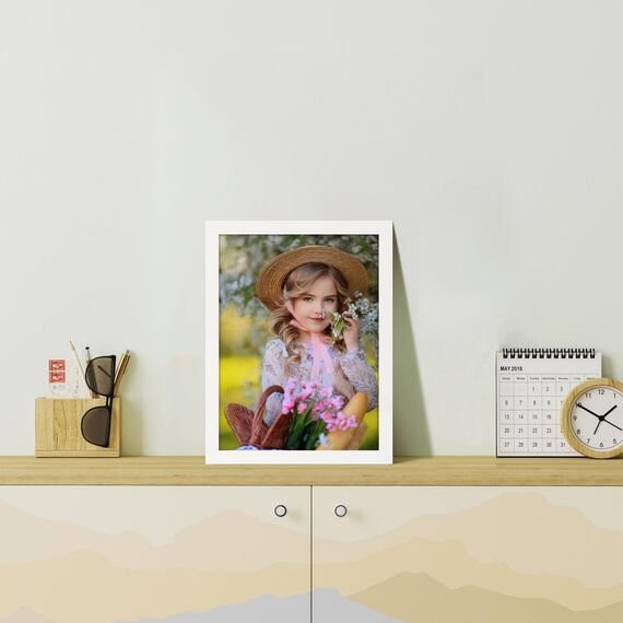 Hoikwo 18 Stück Bilderrahmen 15x20 cm, Weiß Fotorahmen Collage Set für Wohnzimmer Schlafzimmer Kinderzimmer Büro Treppenhaus Flur, Wand- oder Tischaufsteller