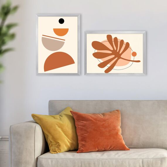 EYMPEU Bilderrahmen A4(21 x 29,7 cm) 18er-Set, für Wand und Tisch, geeignet für den Einsatz in Büros und Wohnungen, Silber