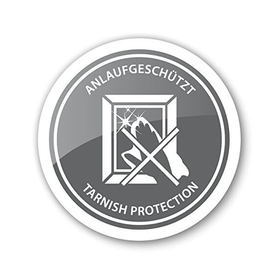 EDZARD Bilderrahmen Genua für Foto 20 x 30 cm (ca. DIN A4), edel versilbert, anlaufgeschützt, mit Samtrücken, inkl. 2 Aufhängern, Fotorahmen zum Stellen und Hängen