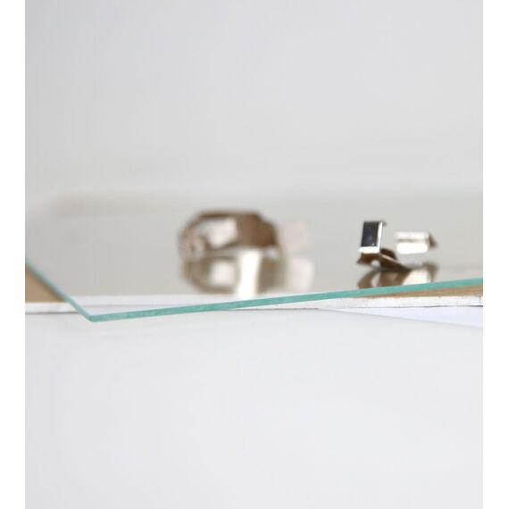 KM FOTO Rahmenlose Bildhalter Glasbildhalter Bilderrahmen Cliprahmen Klarglasrahmen Fotopräsentation: Format: 30x40