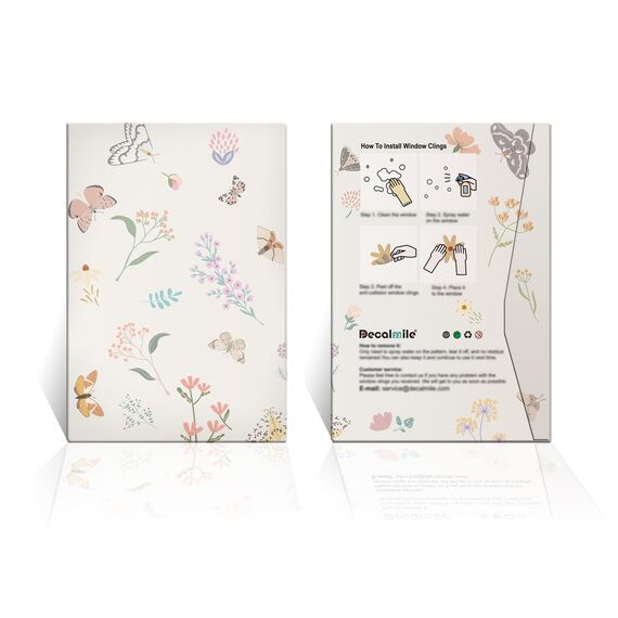 decalmile 17 Stücke Fensterbilder Frühling Vögel Fensteraufkleber Bunt Vögel Kolibri Sommer Fenster Abziehbilder Vogelschutz Anti-Kollision Fensterfolie Fenstersticker Glas Fensterdeko Aufkleber