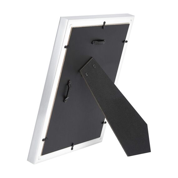 Amazon Basics Fotorahmen Rechteckig, 2 Stück, 20 x 25 cm, Nickelfarben