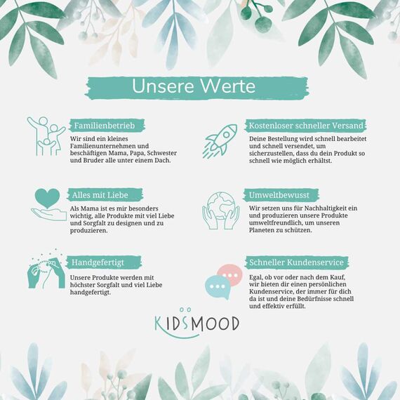 Kidsmood - Personalisierte Messlatte Kinder aus Aluverbund – Hochwertige Messleiste & Wand-Deko für Kinderzimmer mit fröhlichem Regenbogen – Tolles Taufgeschenk für Mädchen & Jungen - Skala 65-140cm