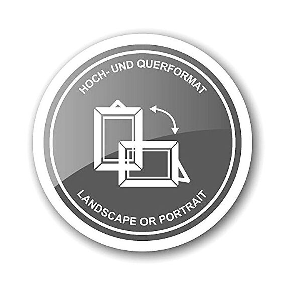 EDZARD Bilderrahmen Gubbio für Foto 20 x 25 cm, edel versilbert, anlaufgeschützt, mit Samtrücken, mit 2 Aufhängern, Fotorahmen zum Stellen oder Hängen
