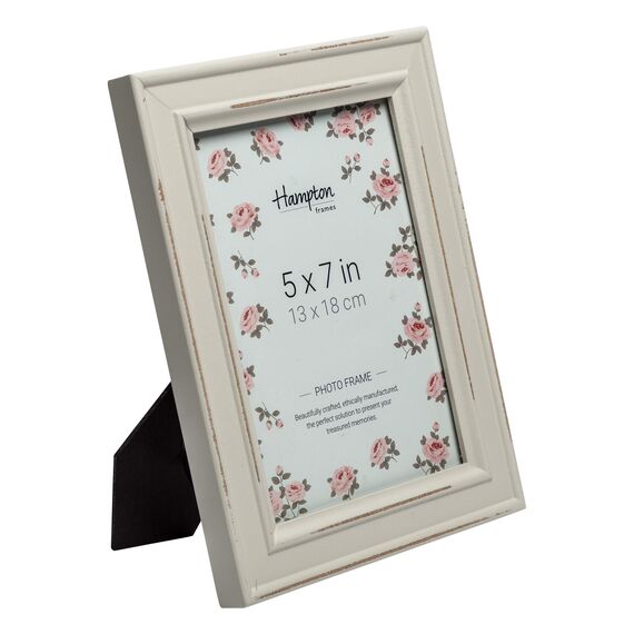 Hampton Frames PALOMA PAL301957LG Bilderrahmen, Glas, 13 x 18 cm, Hellgrau