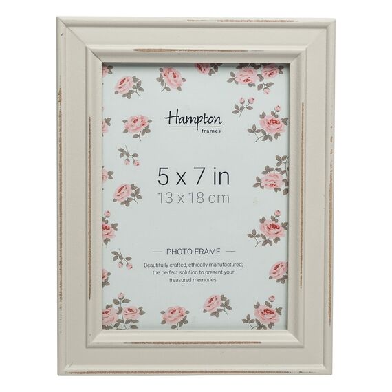 Hampton Frames PALOMA PAL301957LG Bilderrahmen, Glas, 13 x 18 cm, Hellgrau